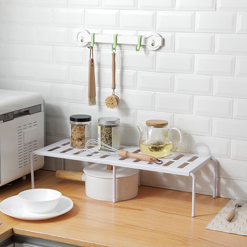 Telescopic Kitchen Supplies Storage Rack