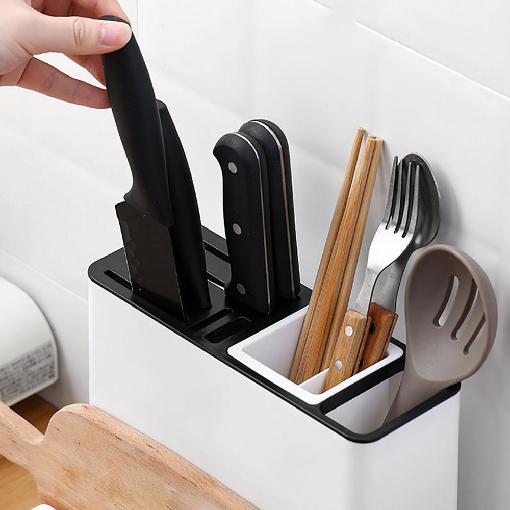 Plastic Tableware & Knife Storage Rack