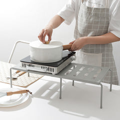 Telescopic Kitchen Supplies Storage Rack