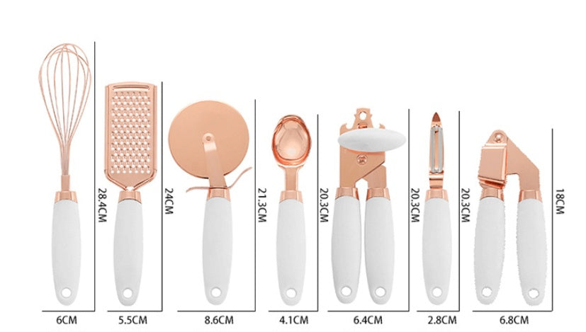 Copper Plated Peeler Set