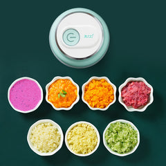 Portable Electric Mini Garlic & Food Chopper