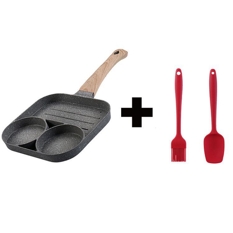 Multi-Functional 4-Hole Non-Stick Frying Pan