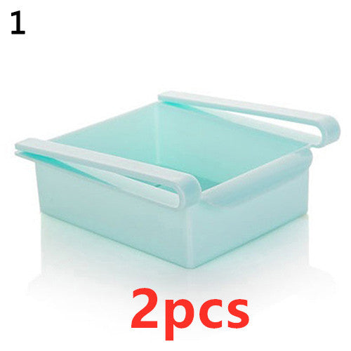 Stretchable Multifunction Refrigerator Storage Basket