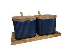 Ceramic Household Seasoning Box Set