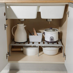 Telescopic Kitchen Supplies Storage Rack
