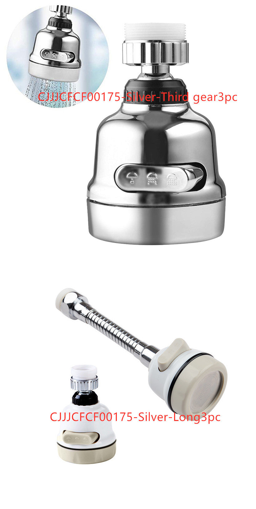 Shower Faucet Booster Splash Filter
