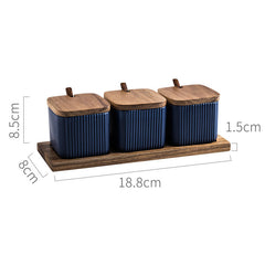Ceramic Household Seasoning Box Set