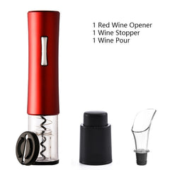 Electric Wine Opener Set with Foil Cutter