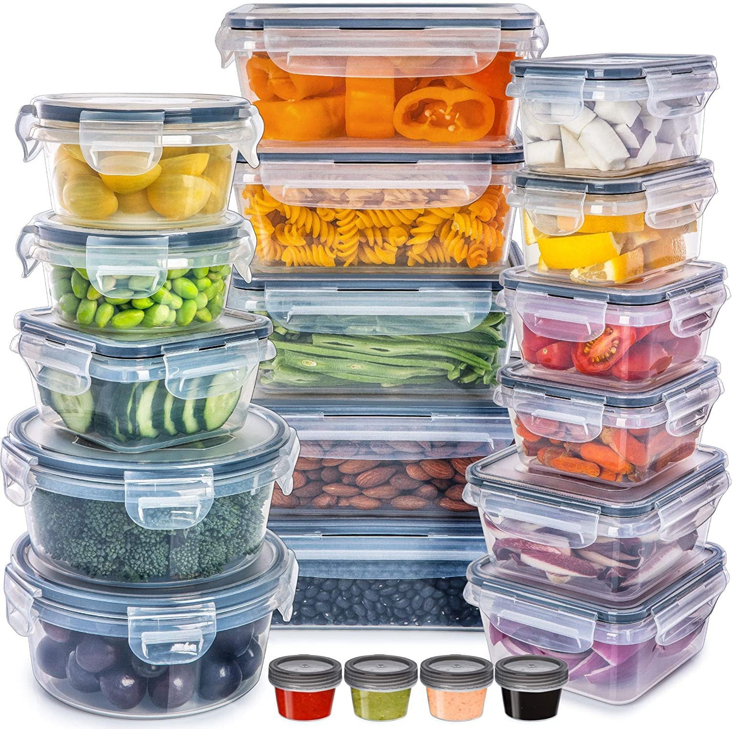 Airtight Square Storage Container Jar