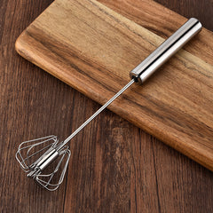 Stainless Steel Semi-Automatic Egg Beater