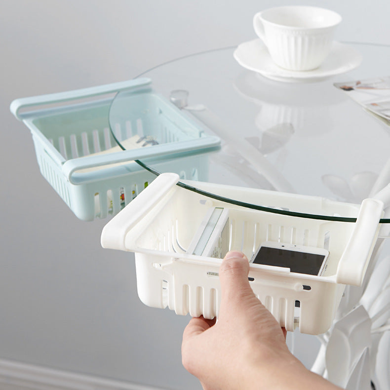 Stretchable Multifunction Refrigerator Storage Basket