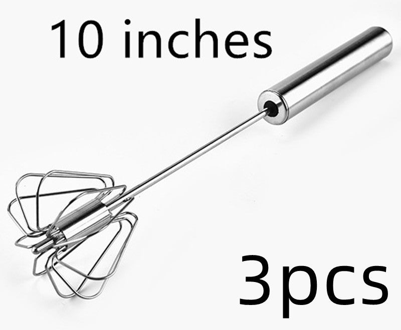 Stainless Steel Semi-Automatic Egg Beater