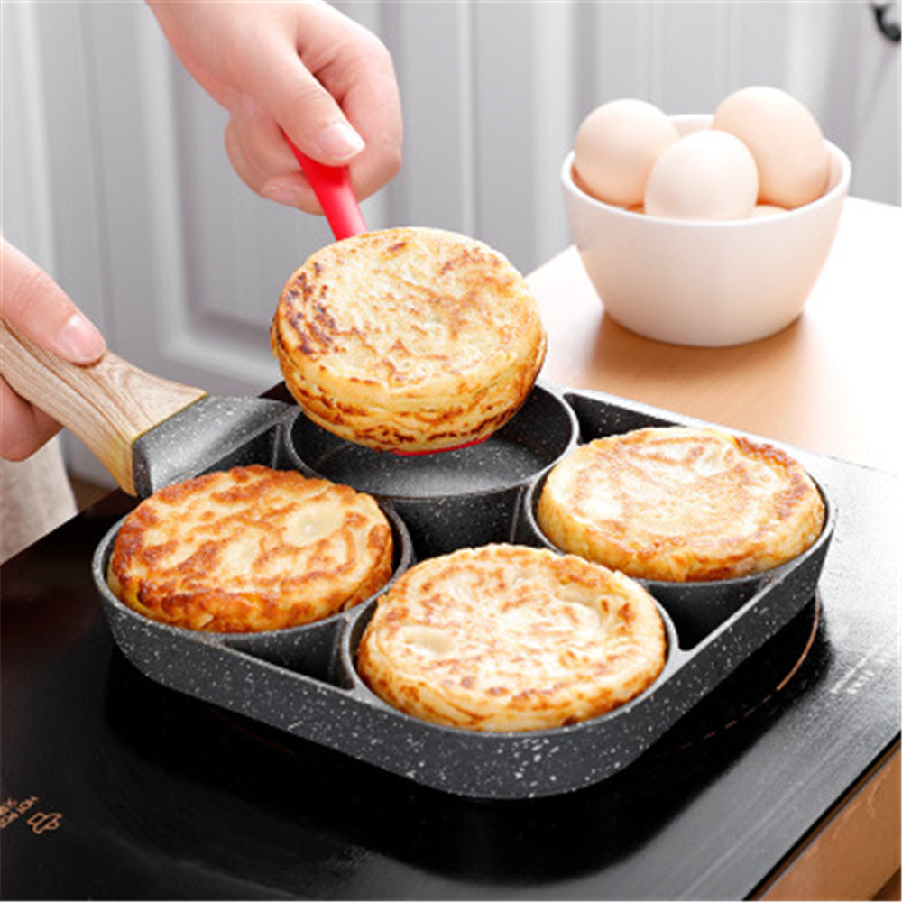 Multi-Functional 4-Hole Non-Stick Frying Pan