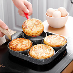Multi-Functional 4-Hole Non-Stick Frying Pan