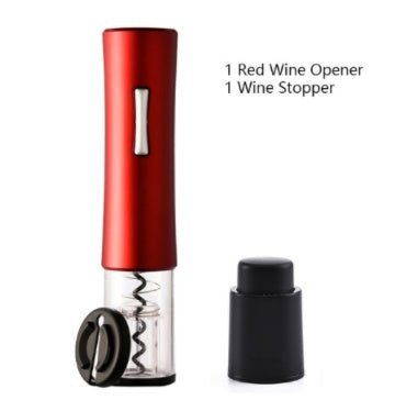 Electric Wine Opener Set with Foil Cutter