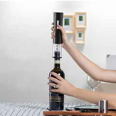 Electric Wine Opener Set with Foil Cutter